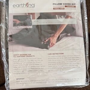 Earth King Pillow Cover Kit in Brown with Black